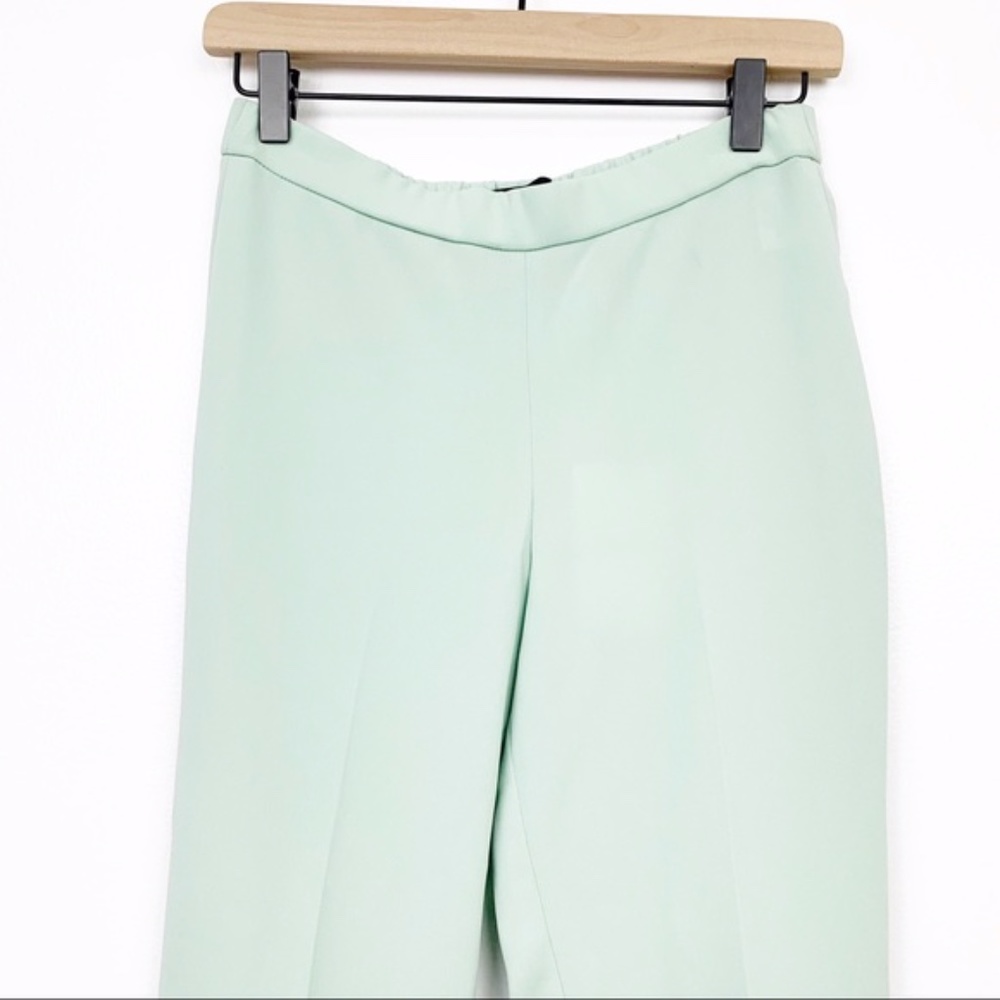 Theory Basic Pull On Pant Cropped Opal Green - image 6